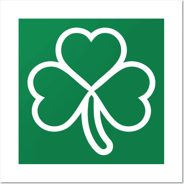 Shamrock Wall Art by Designzz